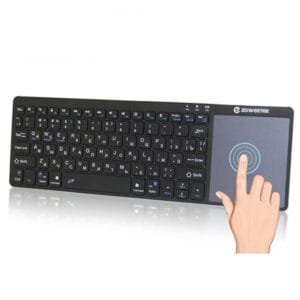 Mini Wireless Keyboard for Smart TV & Tablet – Zoweetek K12BT-1 Bluetooth